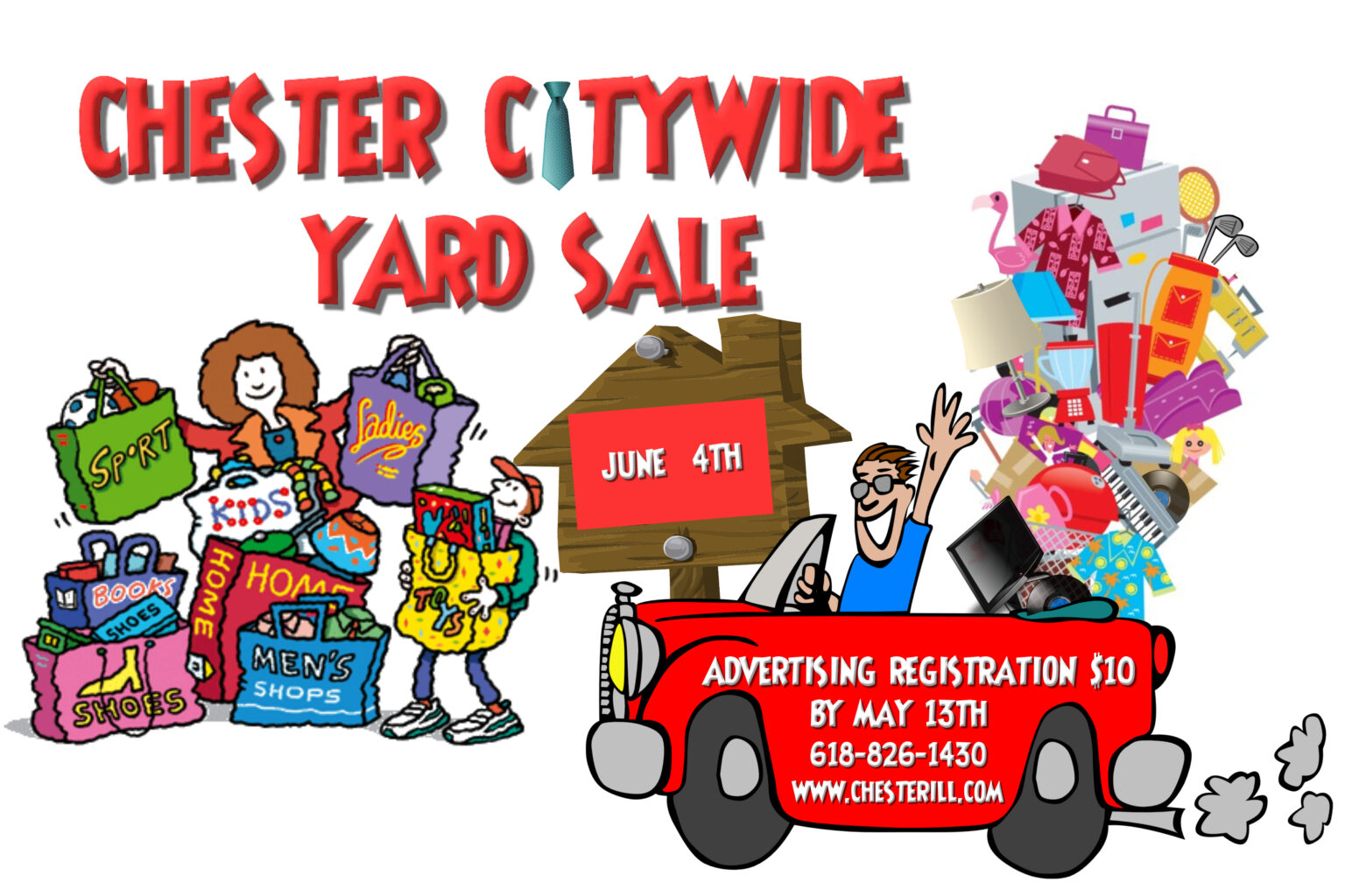 Citywide Yard Sale Chester, Illinois